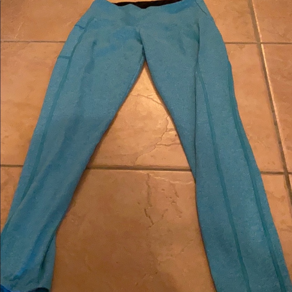 High waisted blue Built Apparel